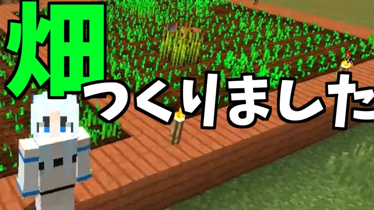 【バビクラ】Part 5 - ようやく畑を作りました！ 【マインクラフト】