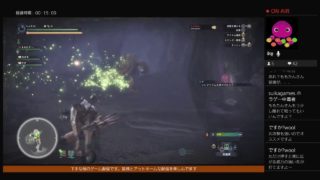 眠れぬ超下手な母のモンスターハンターワールド