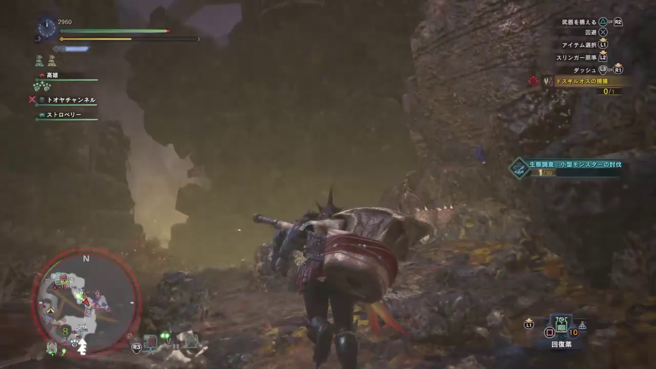 [2960] アホ二人が逝く！モンスターハンターワールド MHW PS4 part 13