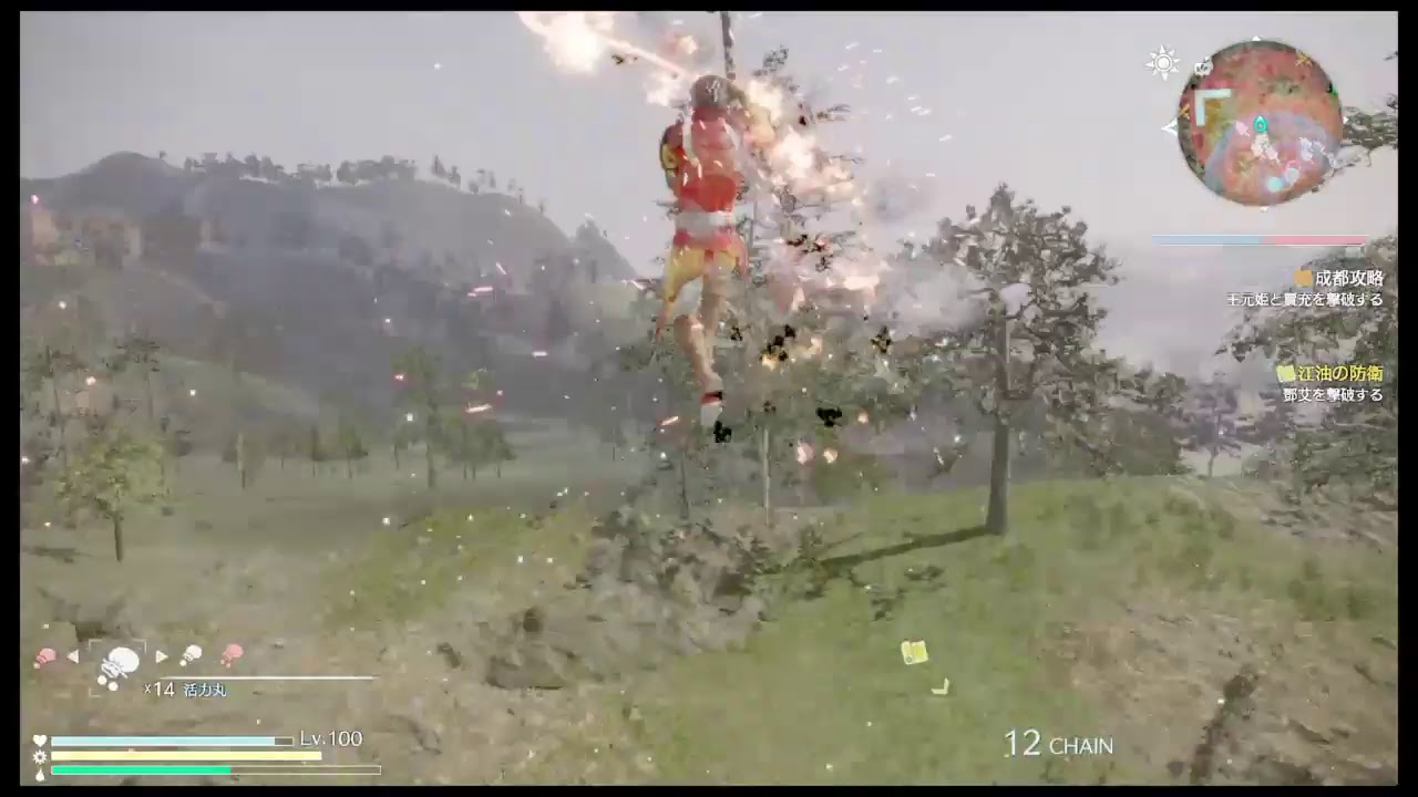 【no mic】真・三國無双8（DW9）#267特別編 朱然＆凌統＋三結棍 試し切り集団戦～山賊戦