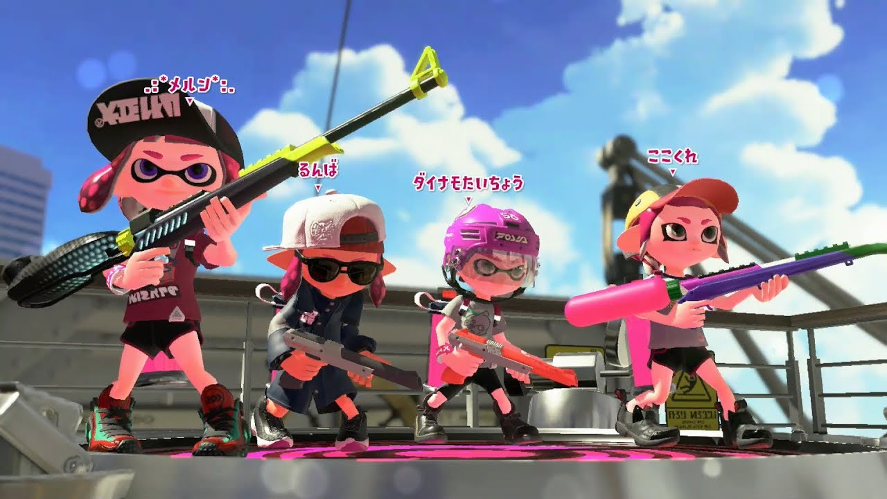 【スプラトゥーン2】ナワバリ ランク22