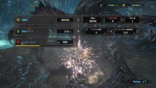 モンスターハンター：ワールド 王ハザク楽々双剣