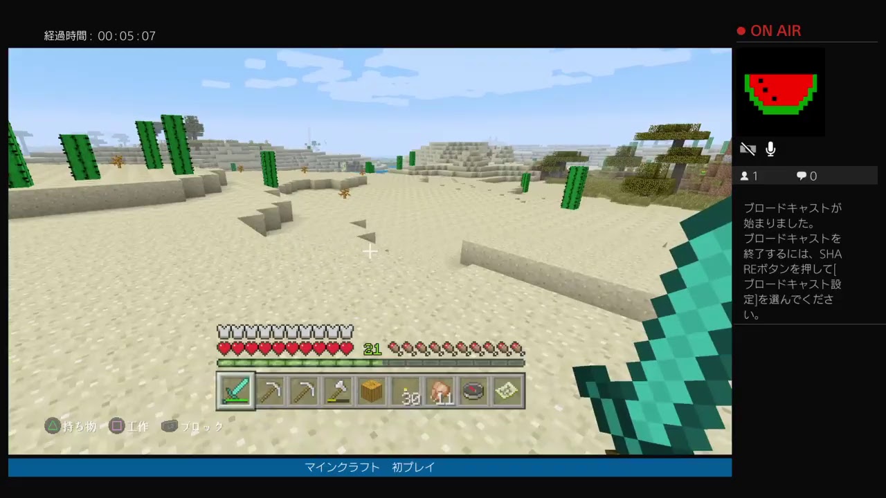 マインクラフト　13日目