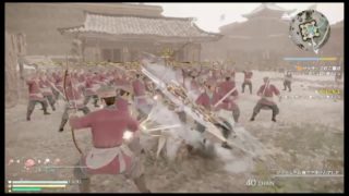 【no mic】真・三國無双8（DW9）#266特別編 呂玲綺＆呂布＋十字戟 試し切り集団戦～山賊戦