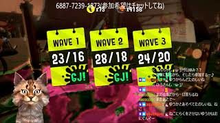 2019/2/8 スプラトゥーン２　サーモンラン（参加希望はチャットしてね）