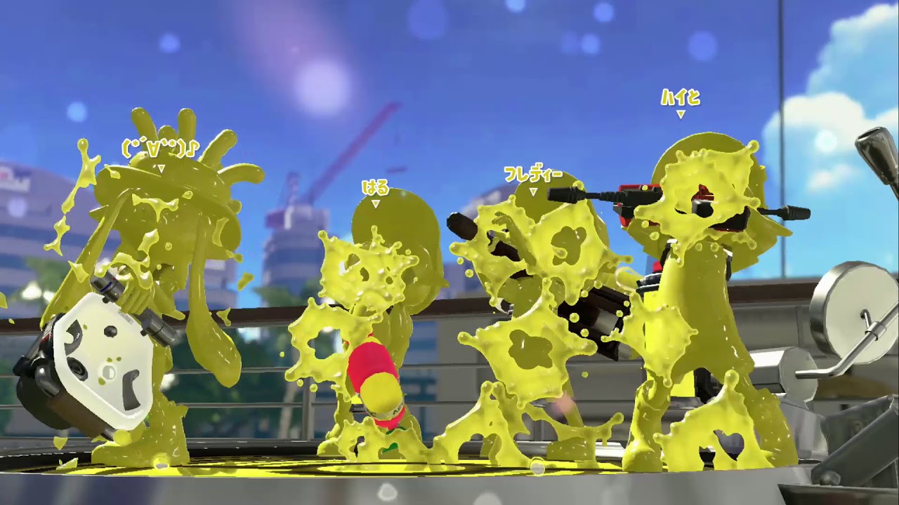 【スプラトゥーン2】のんびりガチマッチ1【S+エリア】