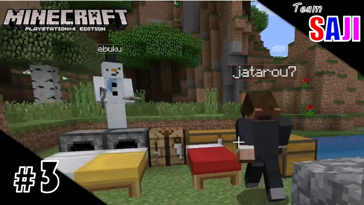 #3【生放送】のんびりまったりマインクラフト【SAJI】