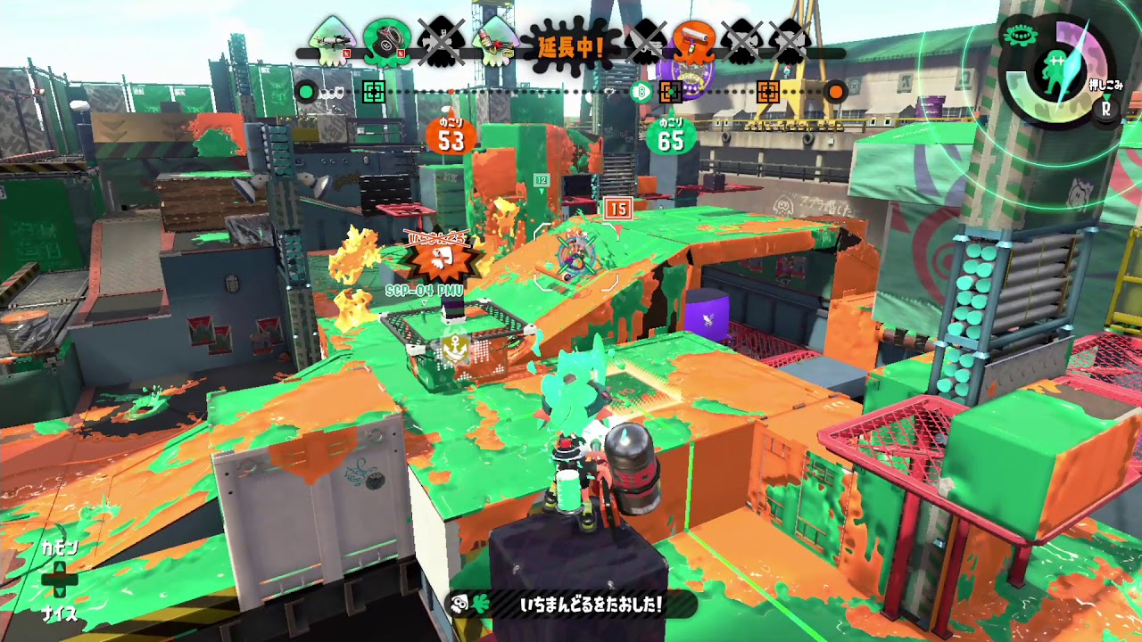 【スプラトゥーン2】リーグマッチ１【ハイドラントカスタム】