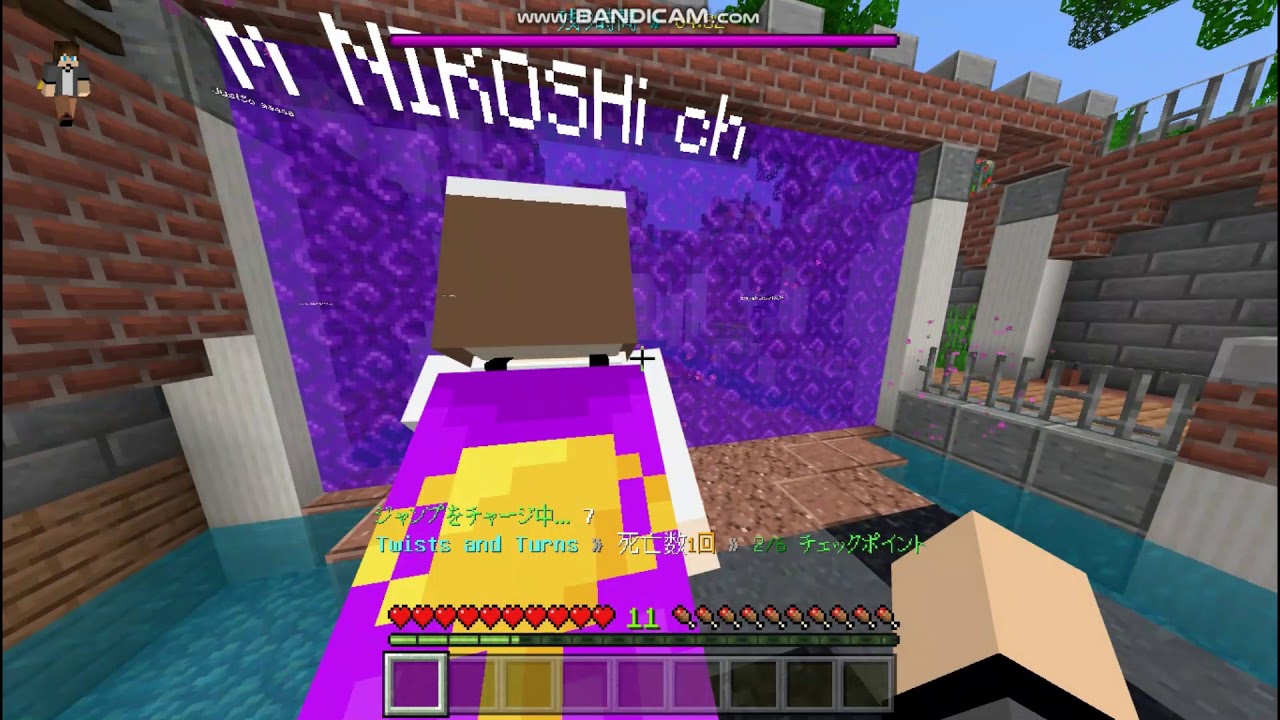 マインクラフトデスランを目標決めて実況プレイ！パート２