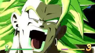 ドラゴンボール ファイターズ　世界１位ブロリー　遠距離からヤムチャ圧倒　ぶん投げコンボで６割超