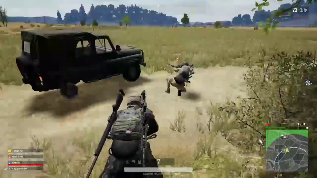 『PS4版PUBG 』実況放送!!まったりと練習♪【122】