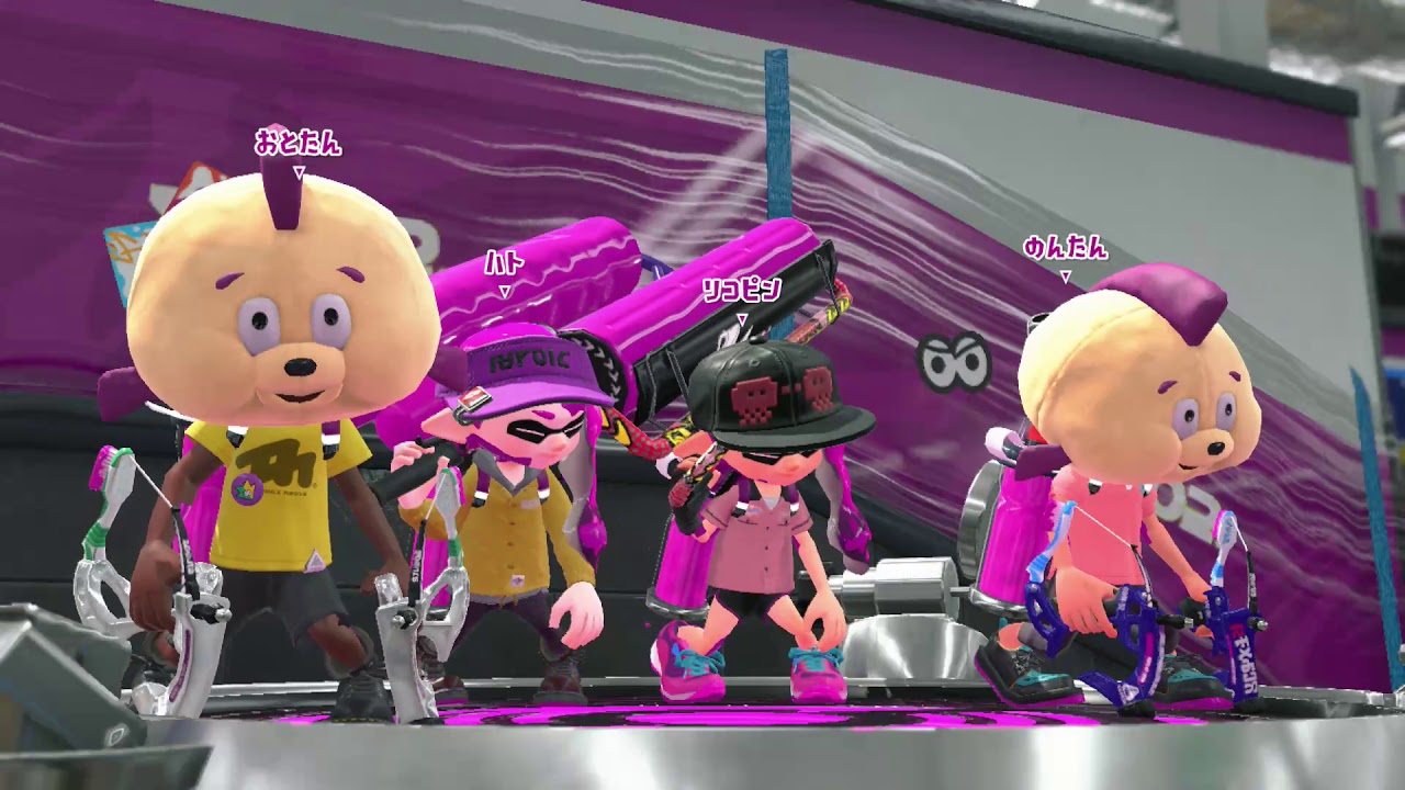 スプラトゥーン２おとさうん成長記録   りぐあさり   2019 04 19 08 05 14
