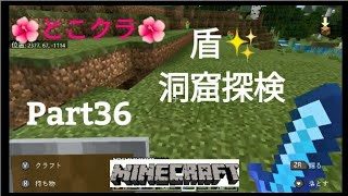 【苳子のマインクラフト】part３６　盾を持って洞窟探検①