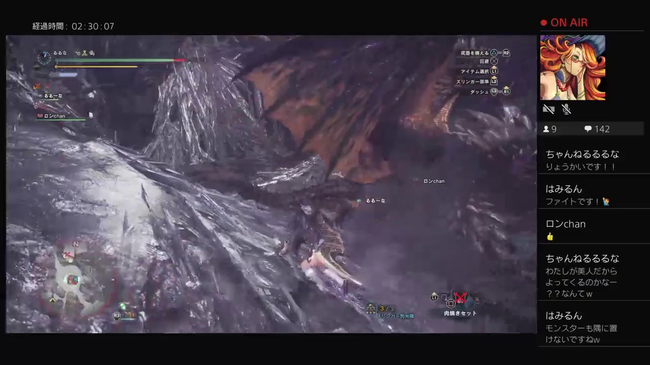 大剣使い玉るる！耐雷の装衣？歴戦キリンで焦る；；MHW モンスターハンターワールドはじめました 35日目 monster hunter world モンハンワールド ネルギガンテ テオ 滅尽龍の宝玉