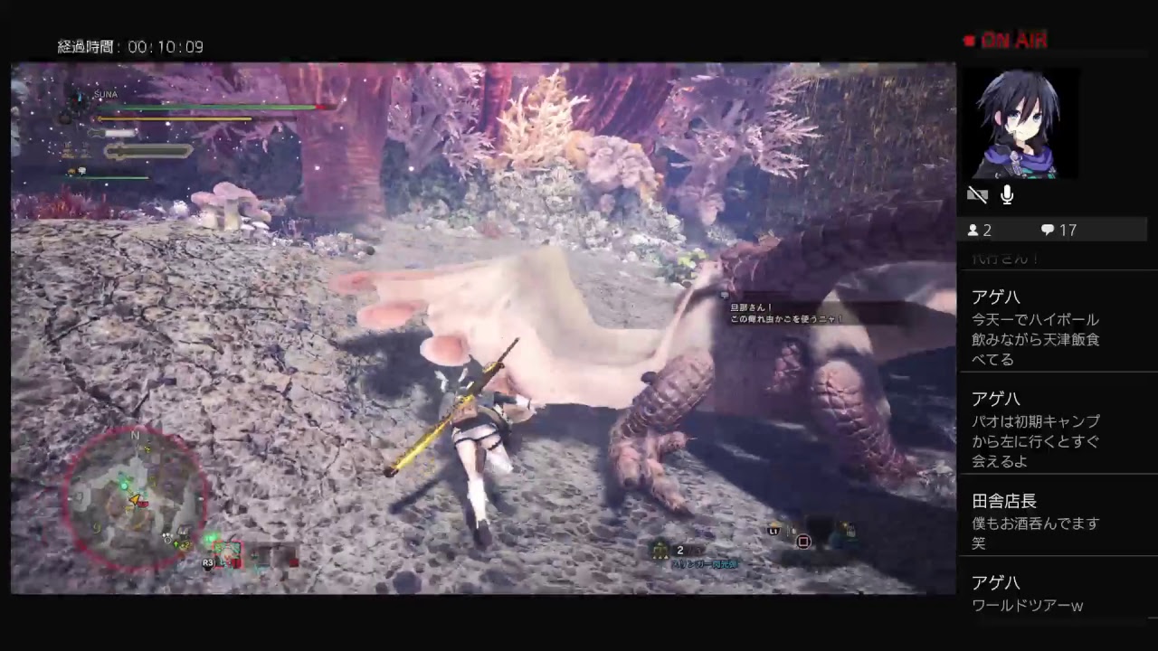 【PS4/参加型】モンスターハンターワールド