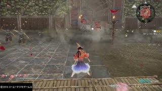 真・三國無双８　暴風　大喬初見