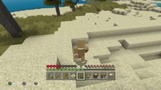 嫁とマインクラフト 二人で寝れるおうちを作るの巻