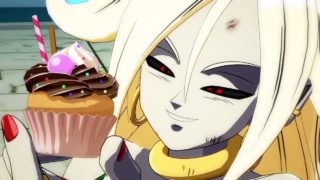 ドラゴンボール ファイターズ　世界１位人造人間２１号VS最強ゴテンクス　２１号の投げコンボ