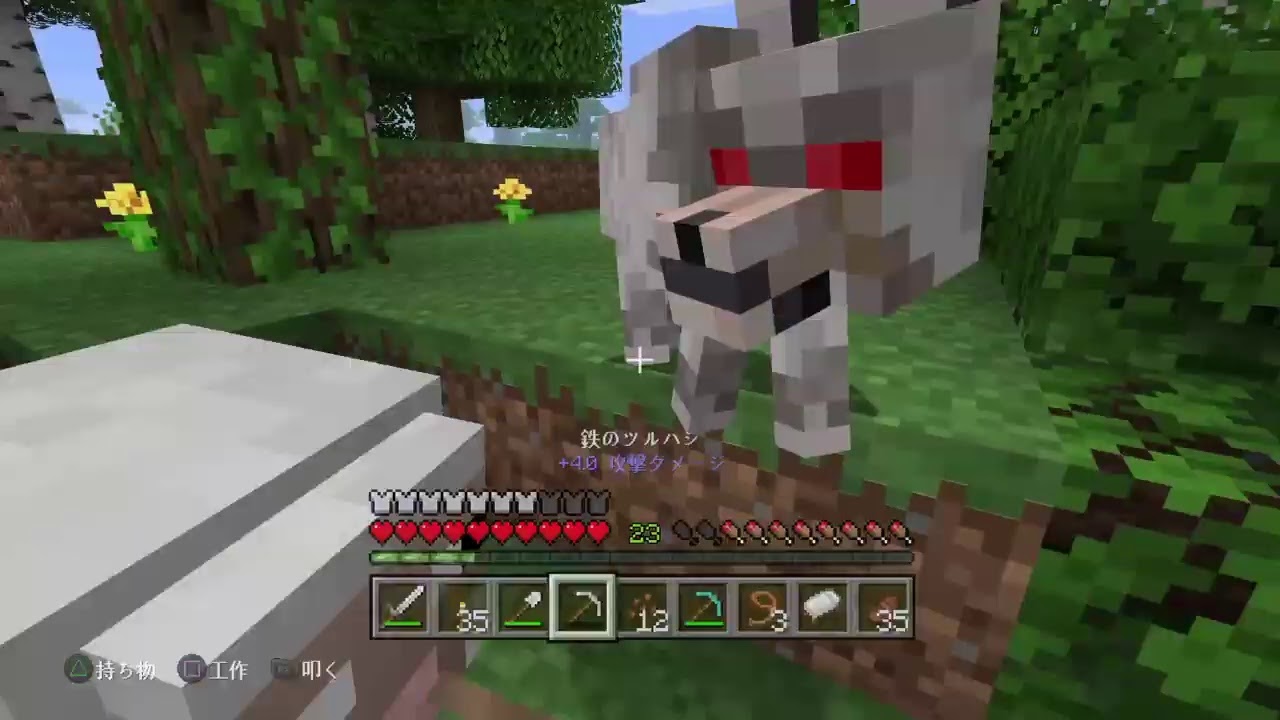 マインクラフト　マイクラ　休みなのにこんな時間に起きる俺はおじいです