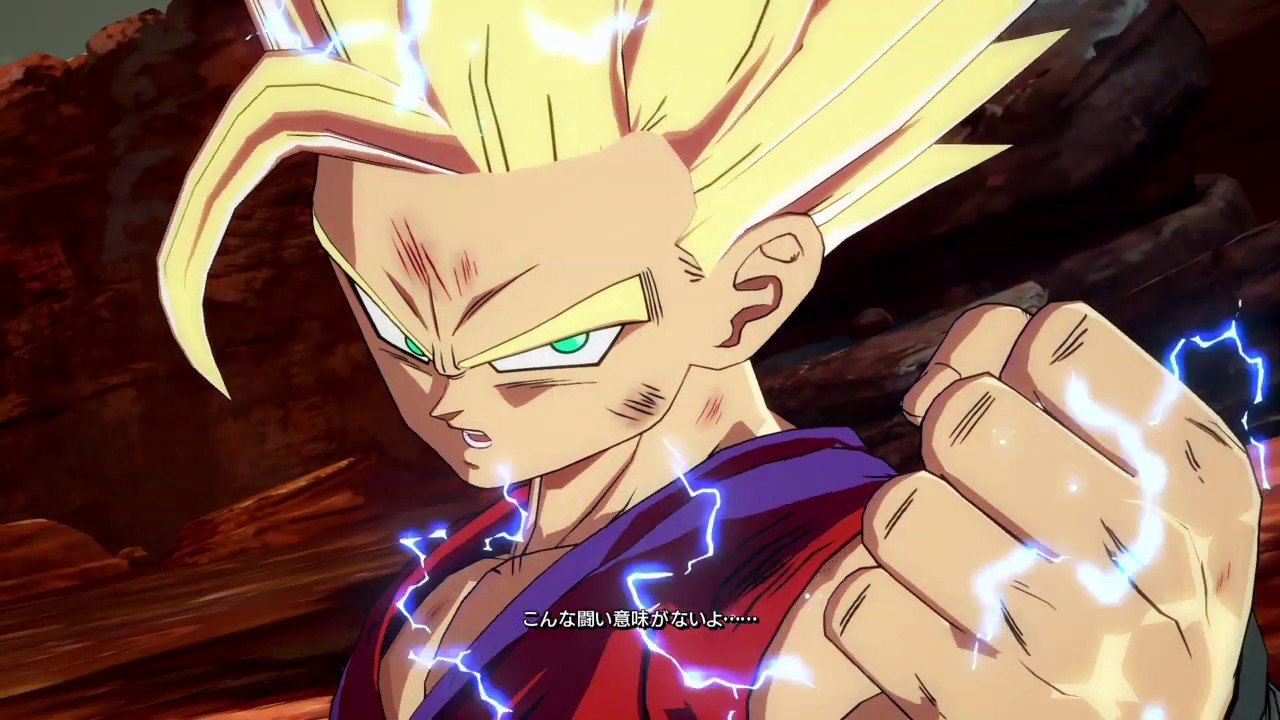ドラゴンボール ファイターズ　世界１位少年悟飯　１２８HIT１０割コンボ　最後がカッコ良すぎる