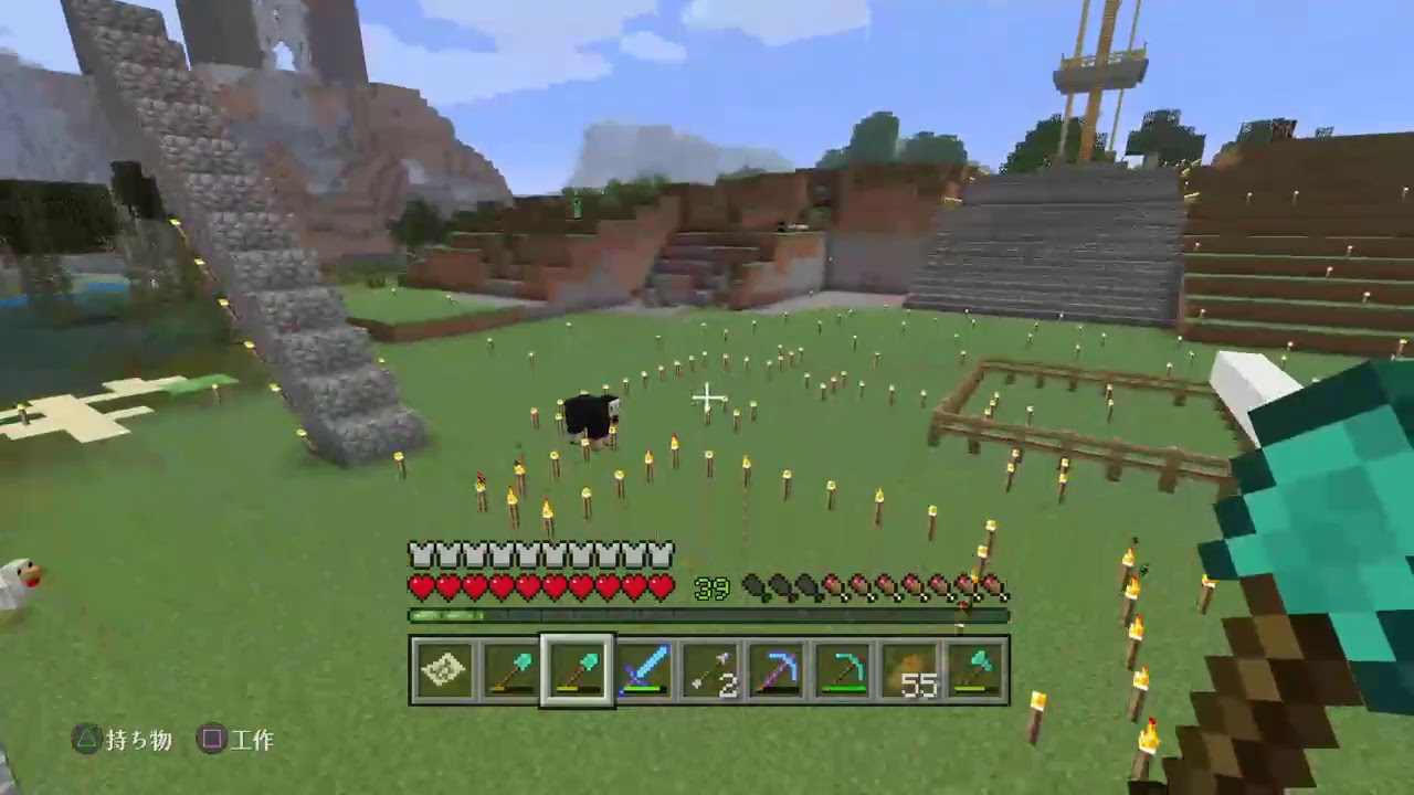 PS4マインクラフト　ライブ　参加OK  初見さんきてきてー！！