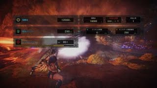 【MHW】モンスターハンターワールド/フリークエスト『青のプロミネンス』(ナナ)を弓で行ってみた