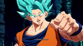 ドラゴンボール ファイターズ　世界１位ゴクウブルーVSジレン　昇り弱パンチからのクロスかめはめ波コンボやばすぎ