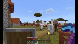 マインクラフトのんびりやってみた。村巡りの巻