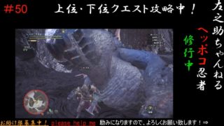 MONSTER HUNTER WORLD モンスターハンターワールド MHW #50 上位★6奴の名はドドガマル