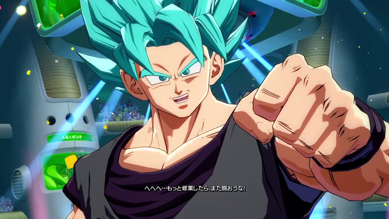 ドラゴンボール ファイターズ　世界１位悟空ブルーVS超ベジット　これが神を超えたパワーの闘い