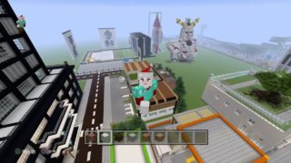 マインクラフト　街を作る　minecraft