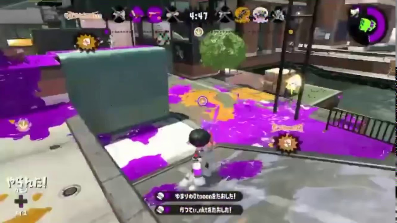 スプラトゥーン2   赤ザップでオールキル