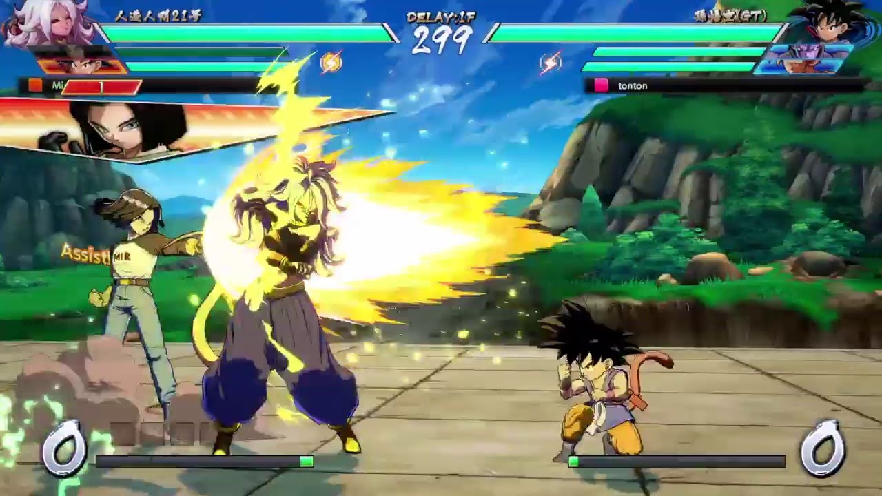 ドラゴンボール ファイターズ 21,17,GT悟空