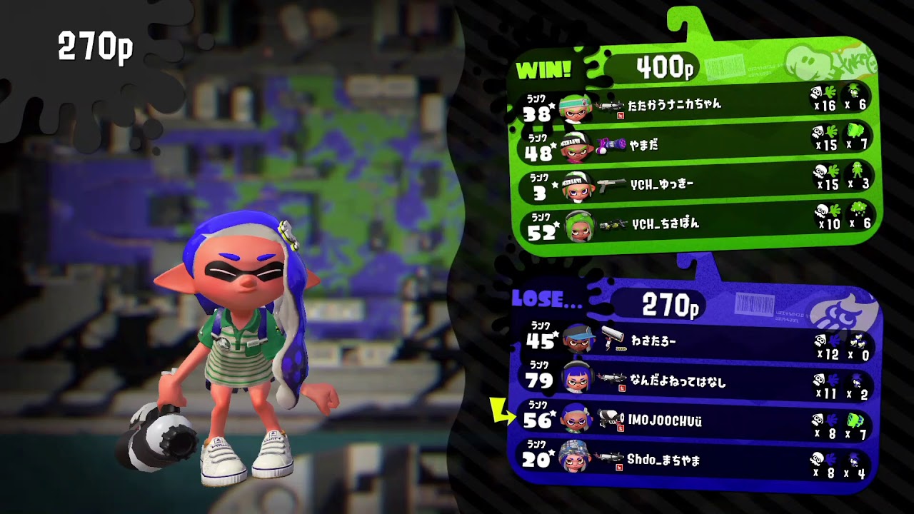 ツキイチリグマ＠アサリ【スプラトゥーン2 〔Splatoon〕】