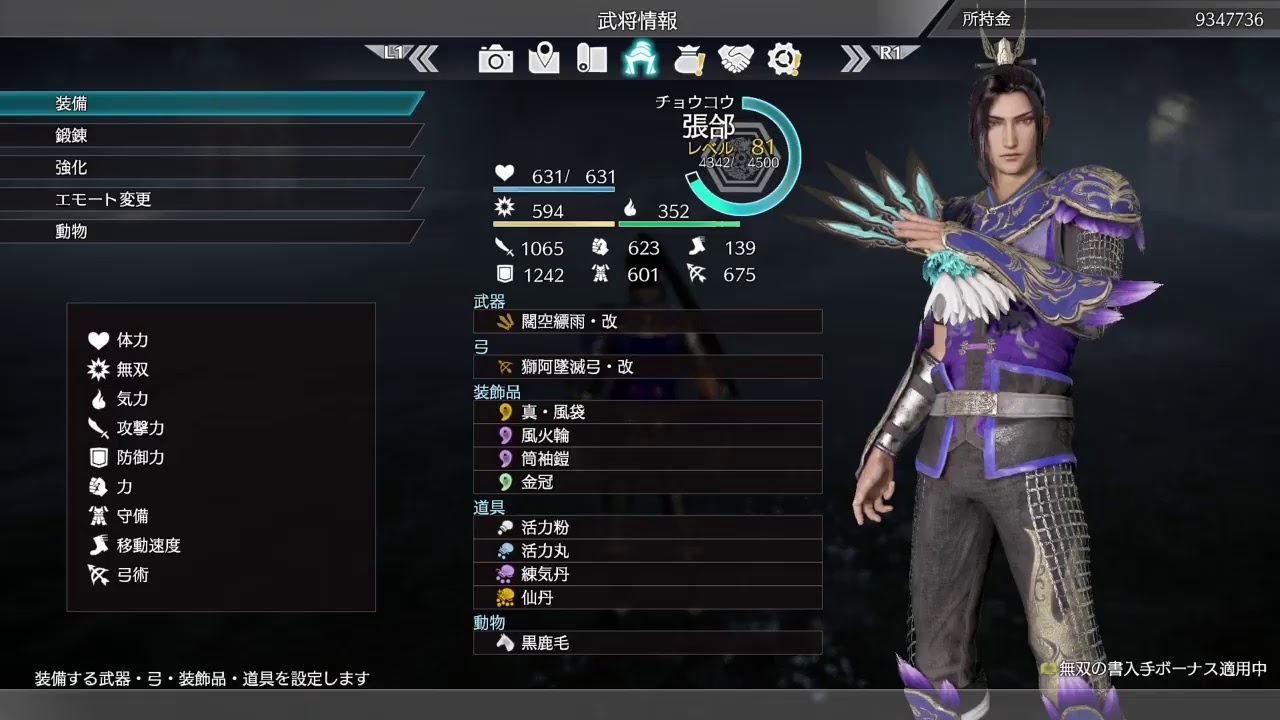 真・三國無双８　暴風