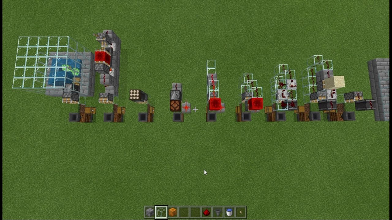 【マインクラフト】カボチャ・スイカ収穫装置大会【マイクラ】Minecraft