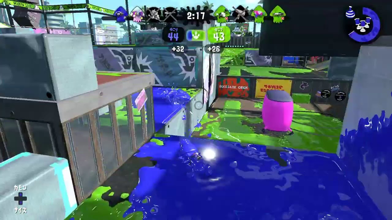 【スプラトゥーン2】やっぱこのままじゃむかつくから11時まではやってみる