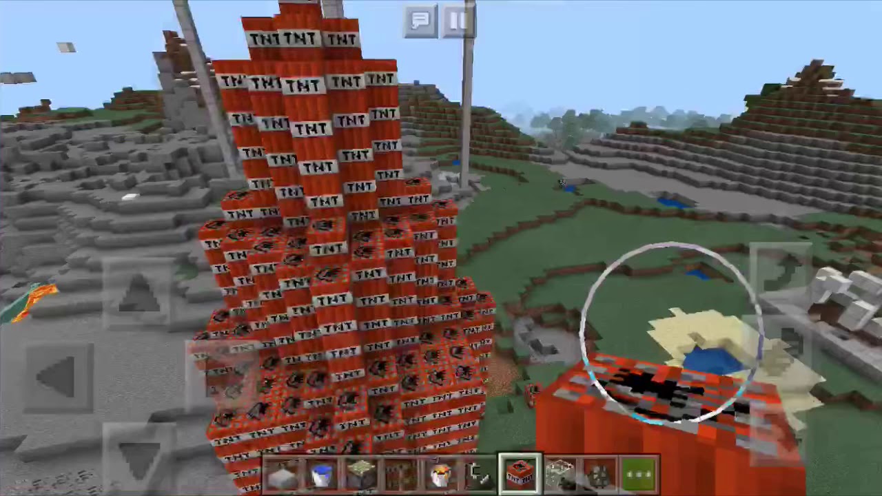 「マインクラフト」TNT爆発