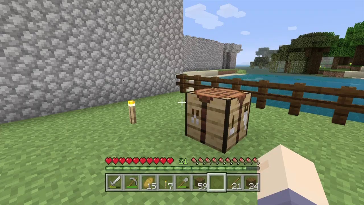 ♯6【マイクラ】さざくろの気ままにまったりマインクラフト(Minecraft)