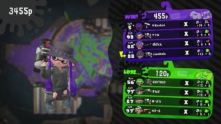 【スプラトゥーン２】　スプラシューターベッチューでガチマッチ！ガチホコ X　 (190427)　【Splatoon2】