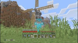 マインクラフトPS4 (ドンクラ) part 711 風車小屋後編！