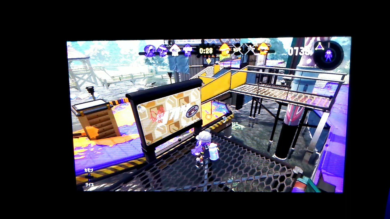 心霊現象　スプラトゥーン2 　この映像はあるところがおかしい
