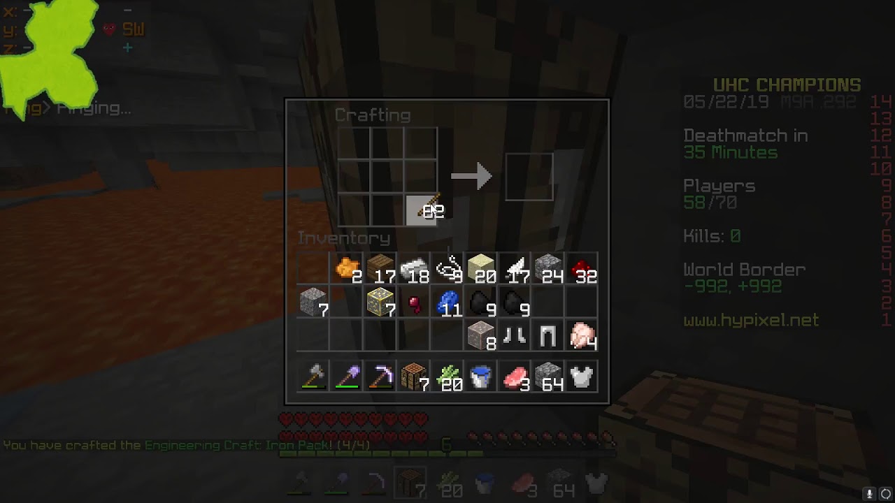 早朝マインクラフト部門UHC科