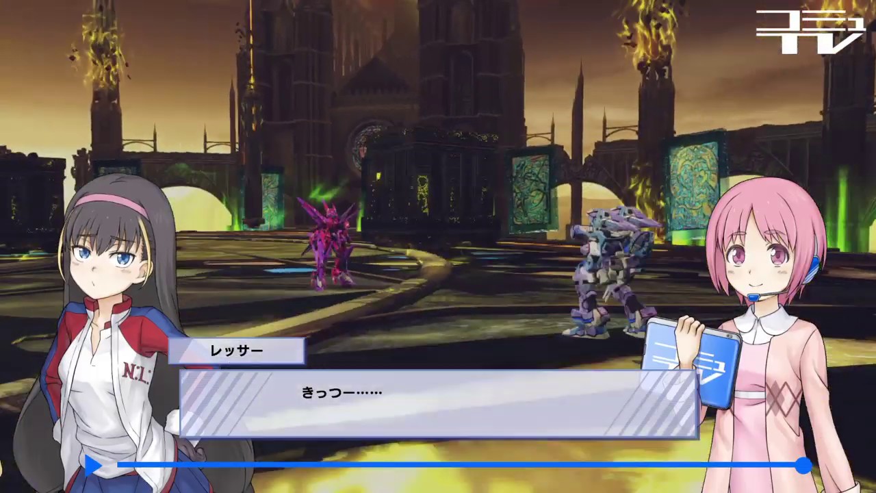 とある魔術の電脳戦機 サイファー vs テムジン 相手にもされず「きっつー…」