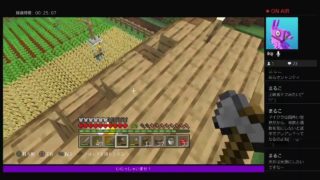 ［ PS4のマイクラ ］村の整備とか。短時間配信！　マインクラフト