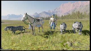 【no mic】真・三國無双8 ＃337 支援獣の集中やり込みプレイ＃10 熊系の集中育成　Dynasty Warriors 9 Animals