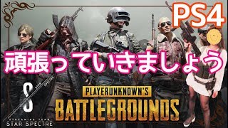 PUBG:PS4】今日はキルできるかな？頑張っていきましょう[女性実況:発狂注意]