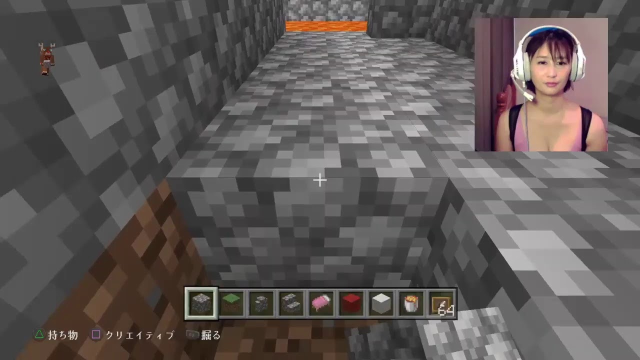 【マインクラフト】「女性実況」