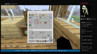 #5ゲリラ番外編【マインクラフト】土曜日にむけて最終準備と、色々報告