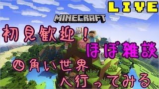 【初見・参加歓迎】win10版マインクラフトやっていく！【マインクラフト】